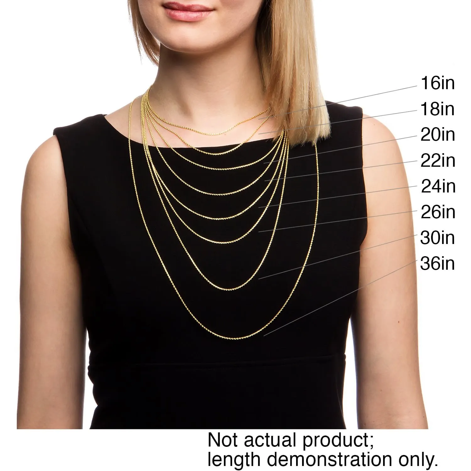 14K Yellow Gold Wish Bone Minimalist Pendant Necklace