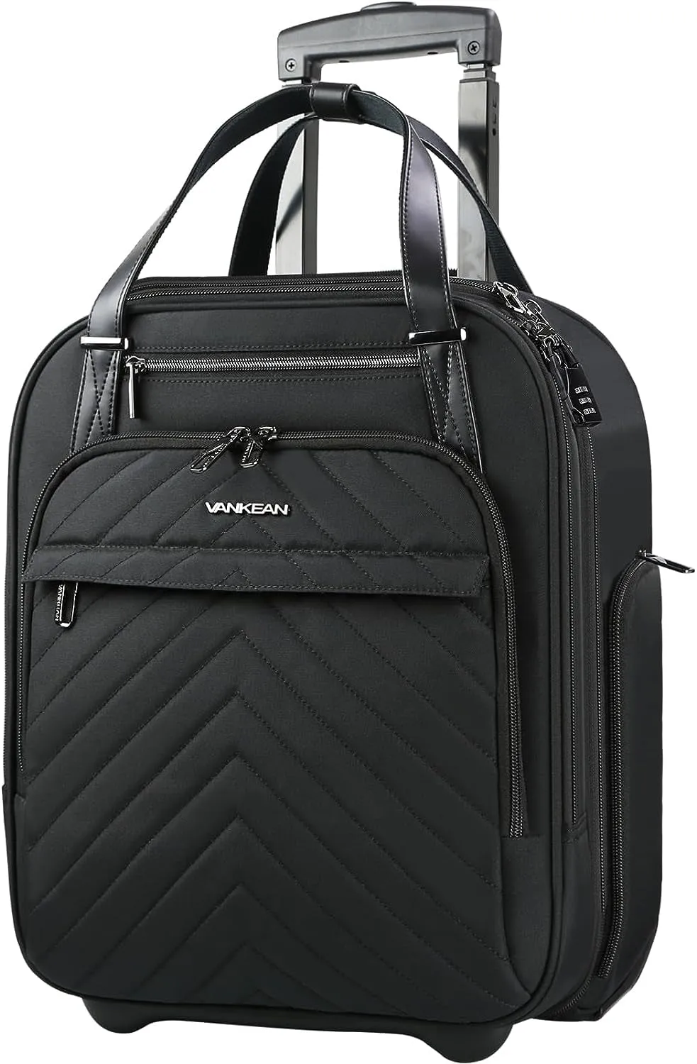 16 inch Multi-functional Lightweight Business Suitcase for Women Men