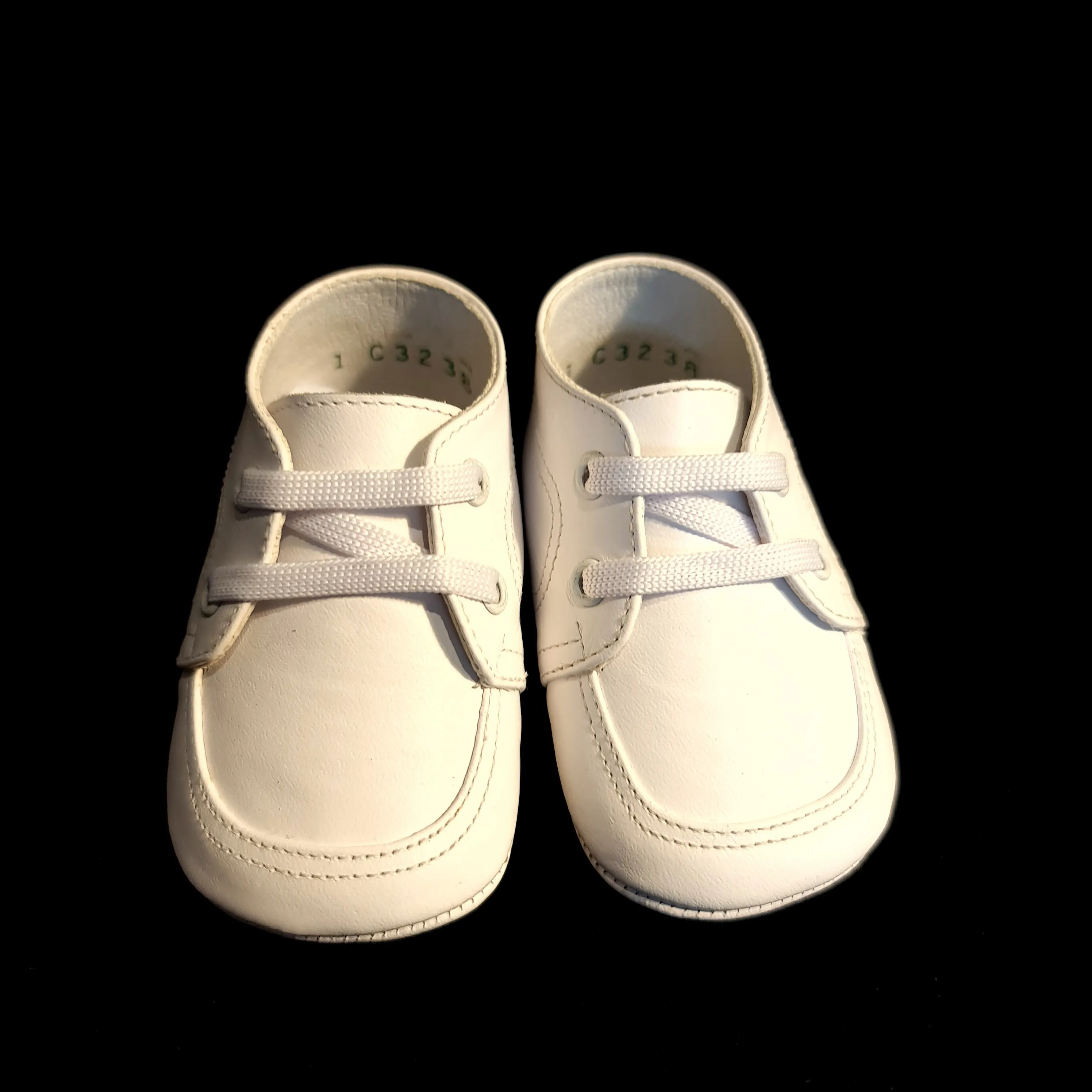 238 Will Beth soft leather pram shoes - lace up