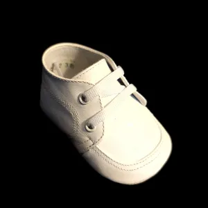 238 Will Beth soft leather pram shoes - lace up
