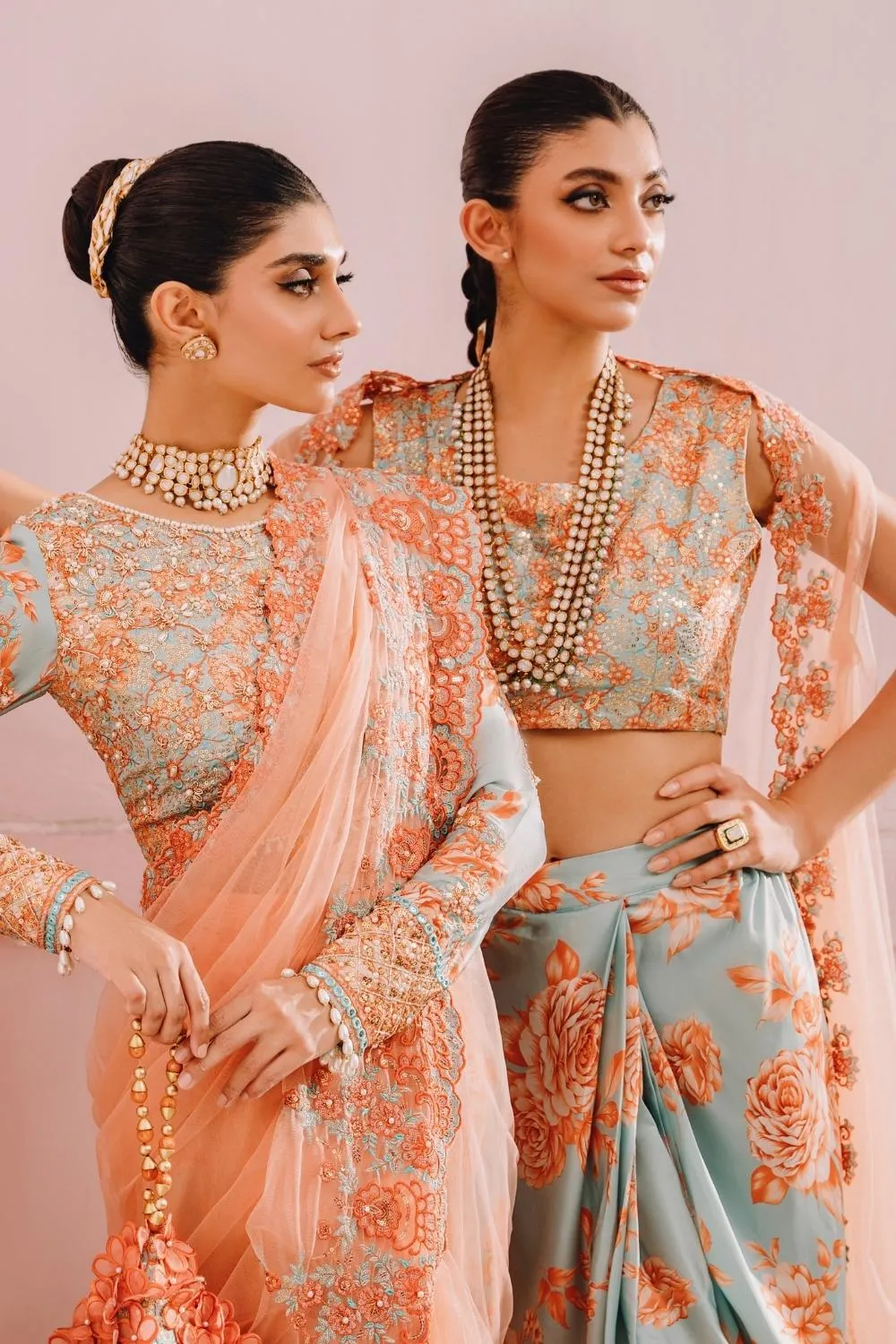 3PC Unstitched | Embroidered Luxury Formal Dress