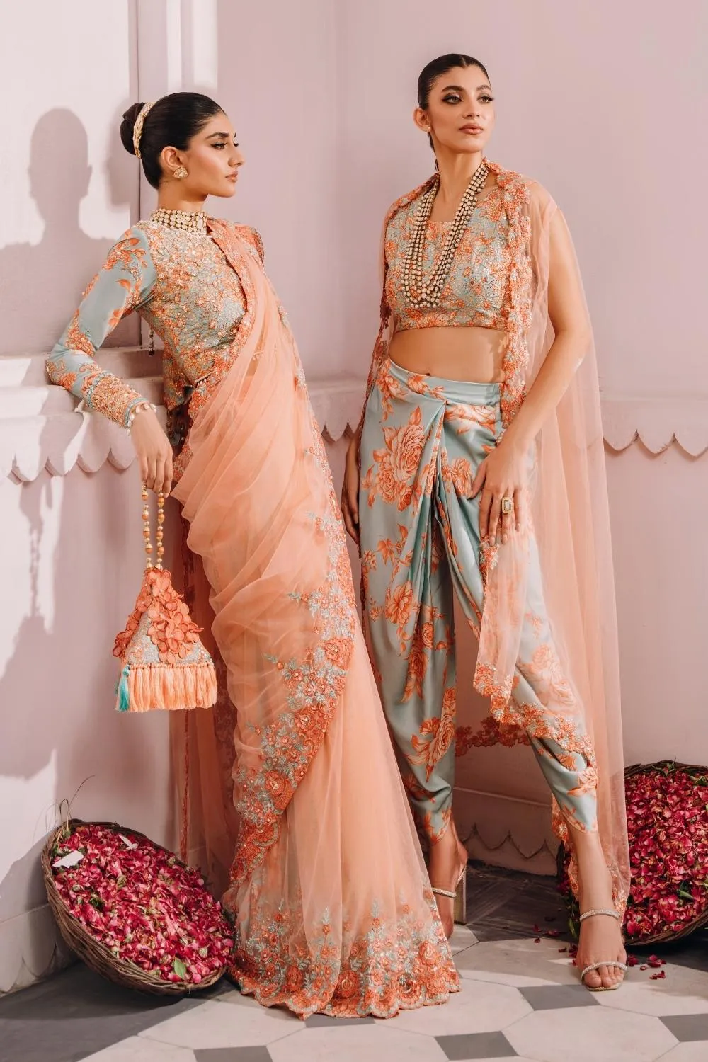 3PC Unstitched | Embroidered Luxury Formal Dress