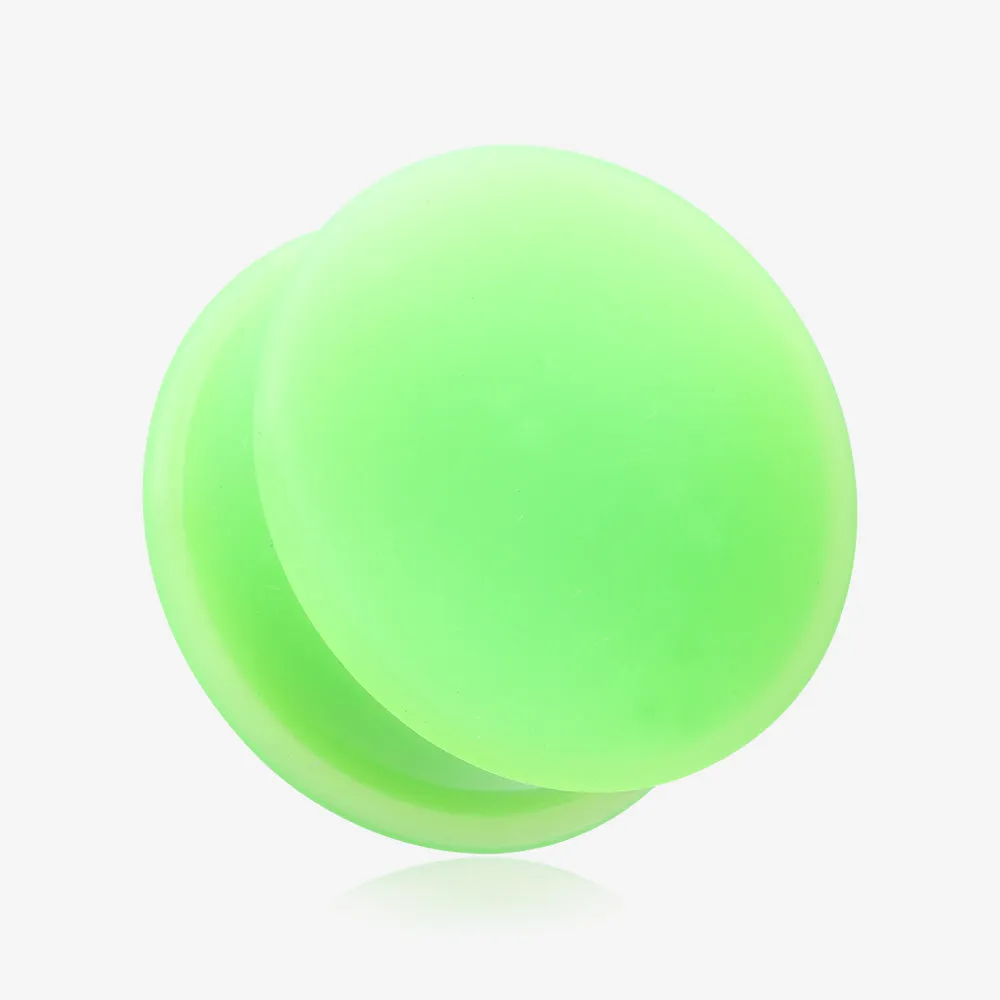 A Pair Of Soft Silicone Double Flared Plug