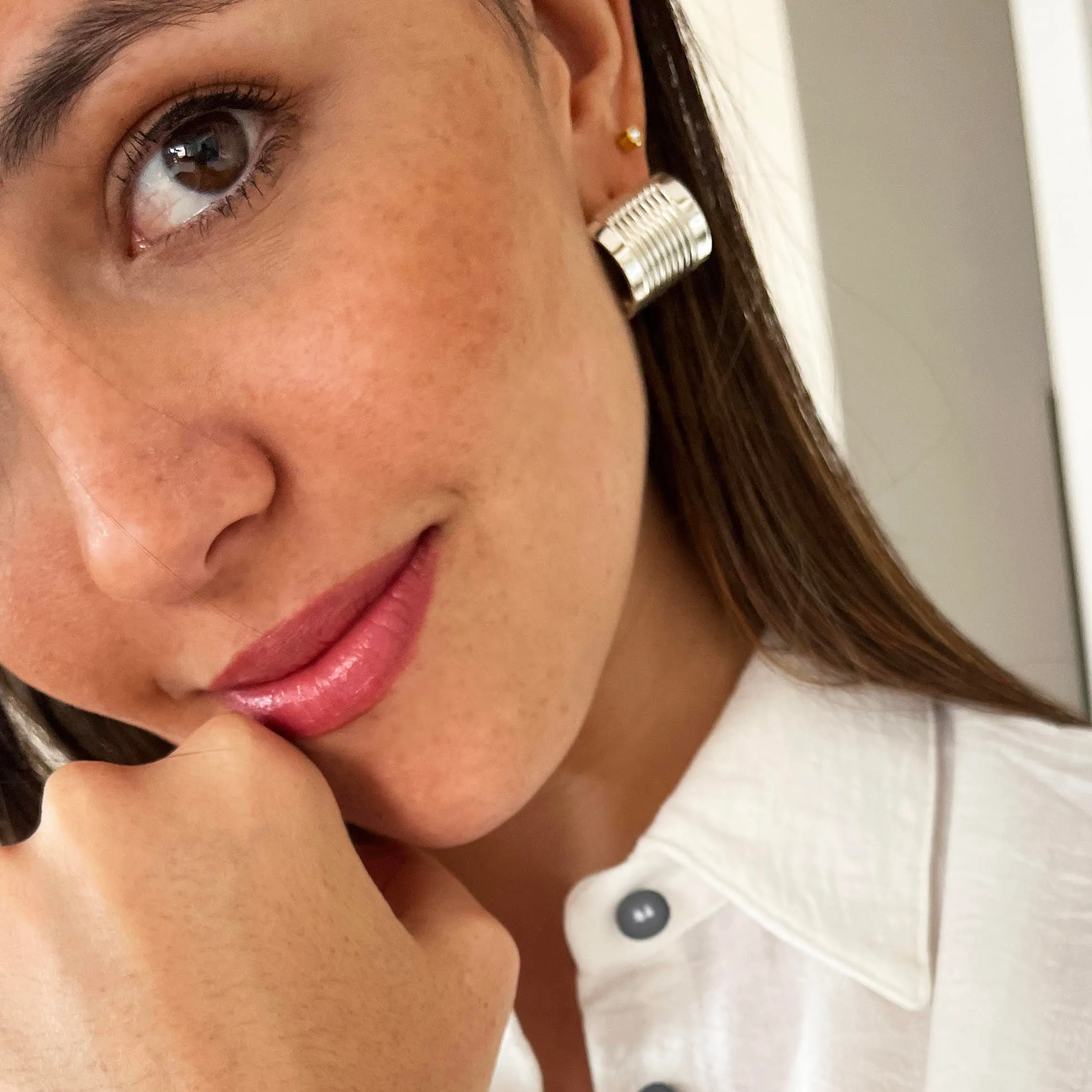 ABACO EARRINGS IN SILVER