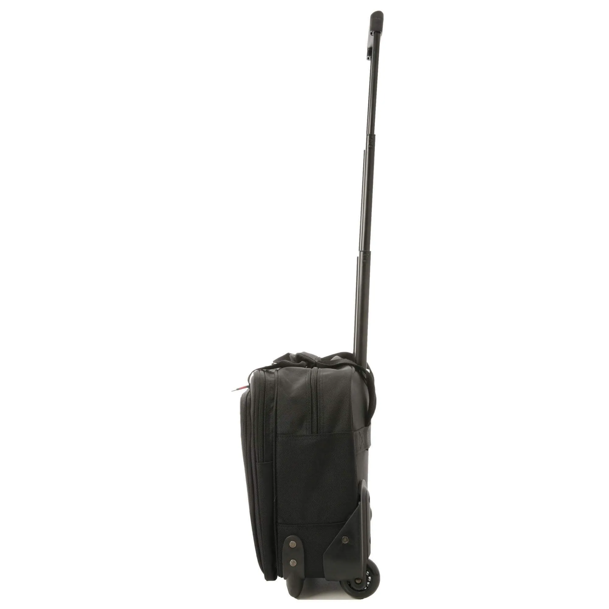 Aerolite 17'' Executive Mobile Business Cabin Hand with Luggage Rolling Laptop Bag, Approved for Ryanair, British Airways, Easyjet, Jet2 & Many More