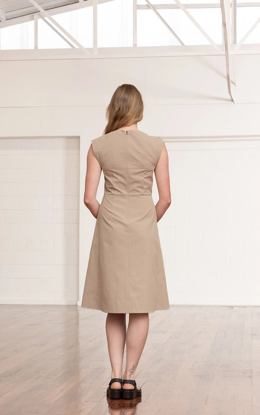 AIRVENTURE CAP SLEEVE DRESS - CLEARANCE