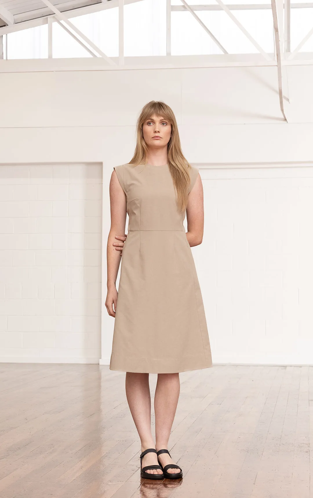 AIRVENTURE CAP SLEEVE DRESS - CLEARANCE