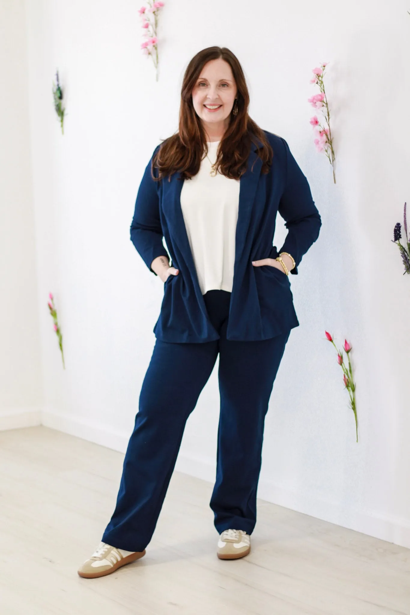 All Business Blazer in Navy