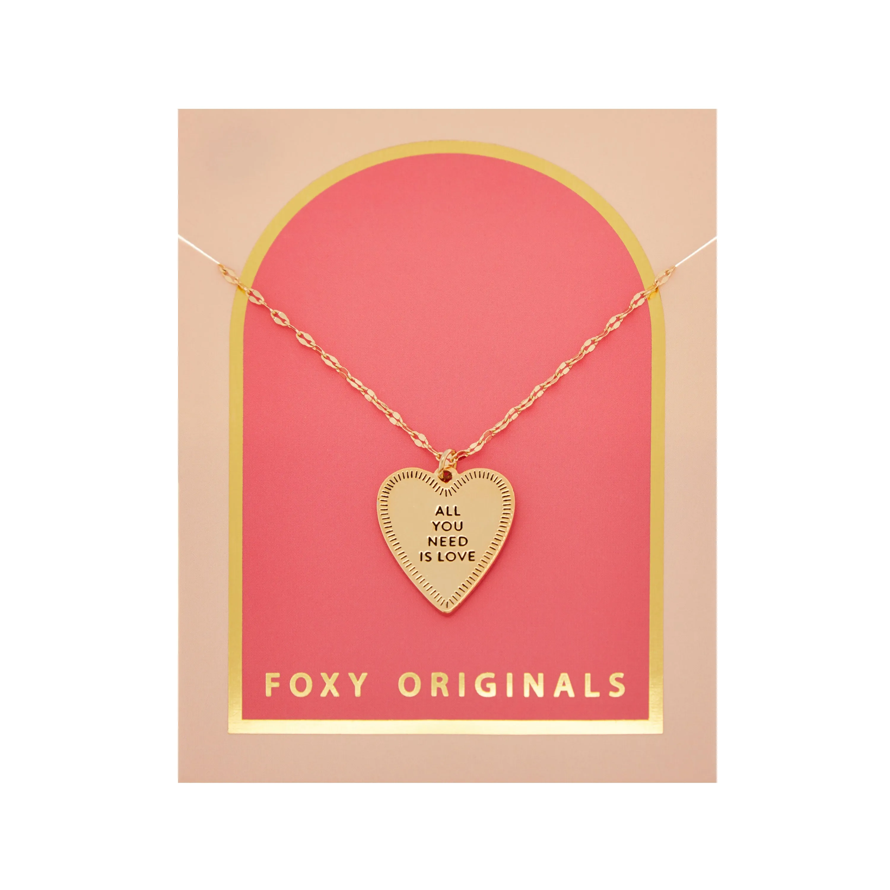 All You Need Necklace in Gold