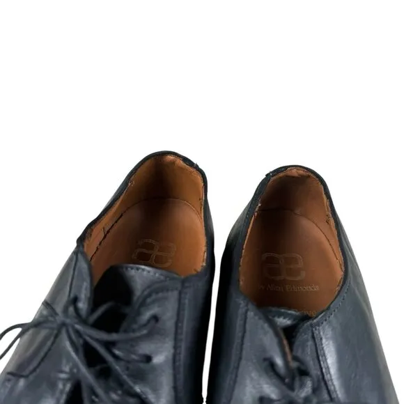 Allen Edmonds Cove Drive Men’s Sz 11 D Oxford‎ Business Dress Shoes Navy Blue