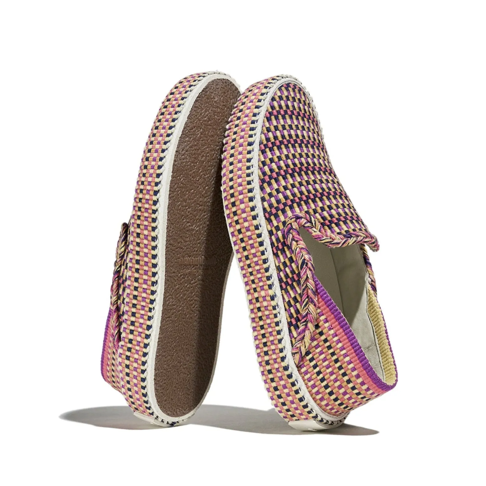 Amambaih Paris Laura Fabric Sneakers in Isle