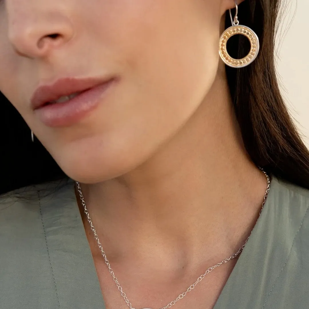 Anna Beck Classic Open Circle Drop Earrings