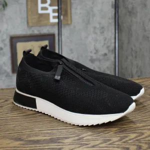 Anne Klein Womens Terri Sneaker Shoes TERR01F9 Black 9M