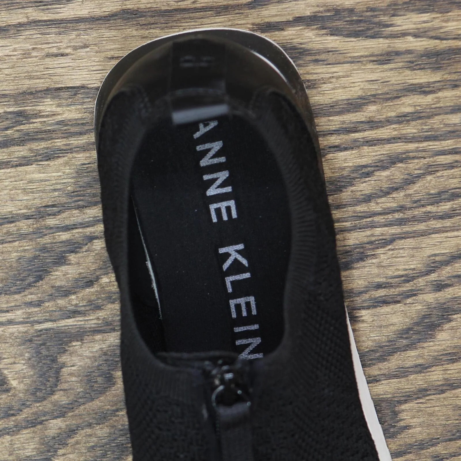 Anne Klein Womens Terri Sneaker Shoes TERR01F9 Black 9M