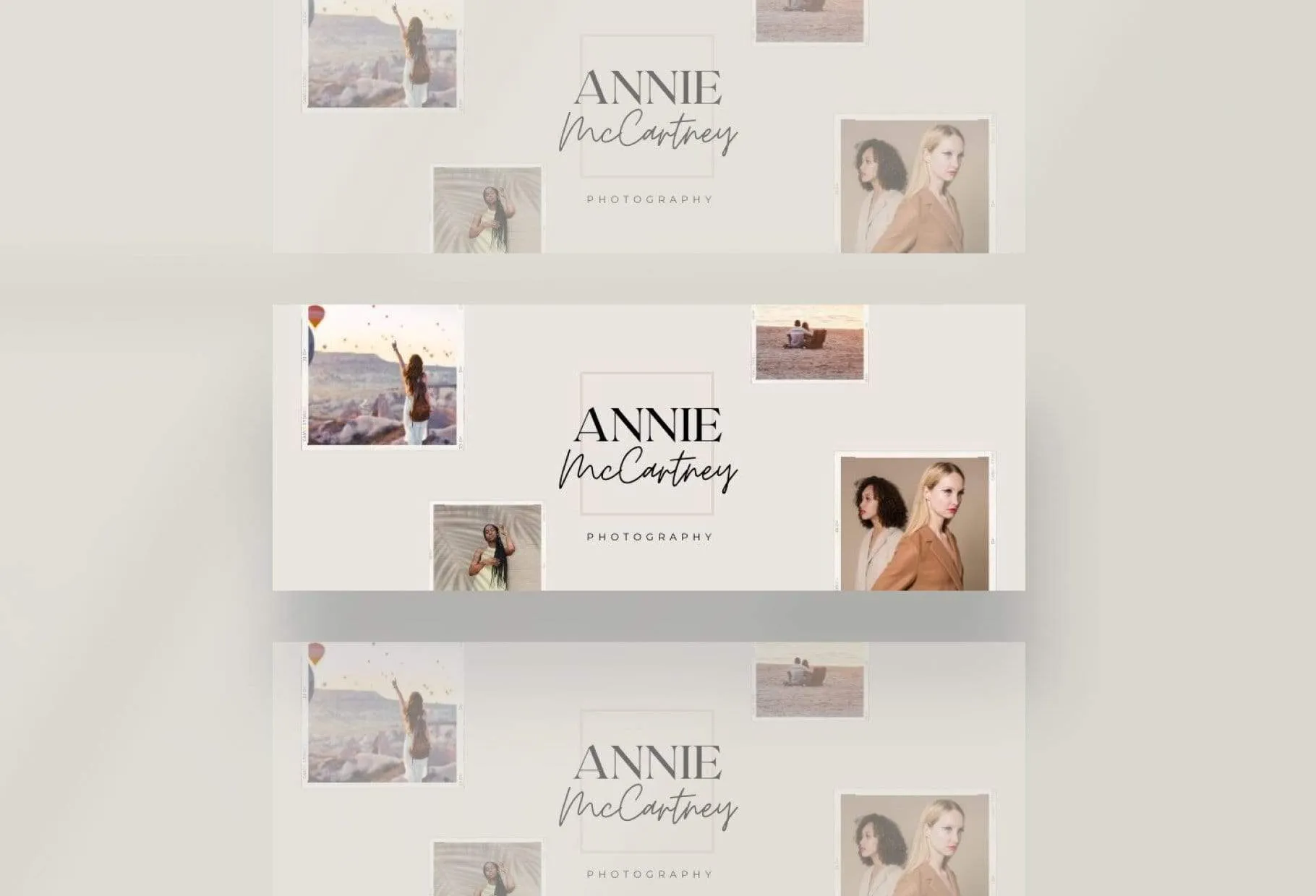 Annie Facebook Cover Canva Template