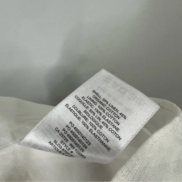 ARITZIA Sunday Best Quaint Linen Dress SIZE medium