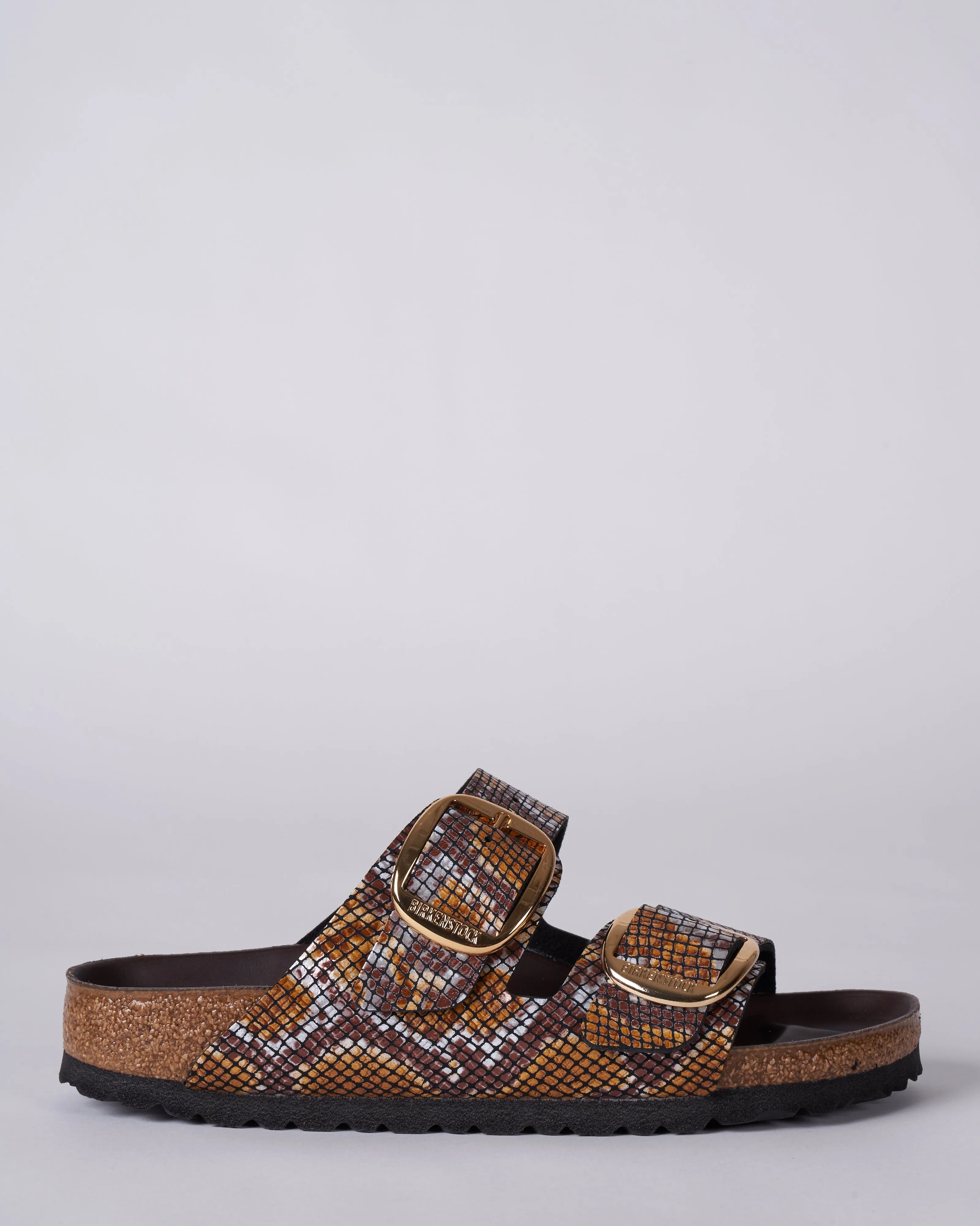 arizona big buckle - microfiber \ python brown