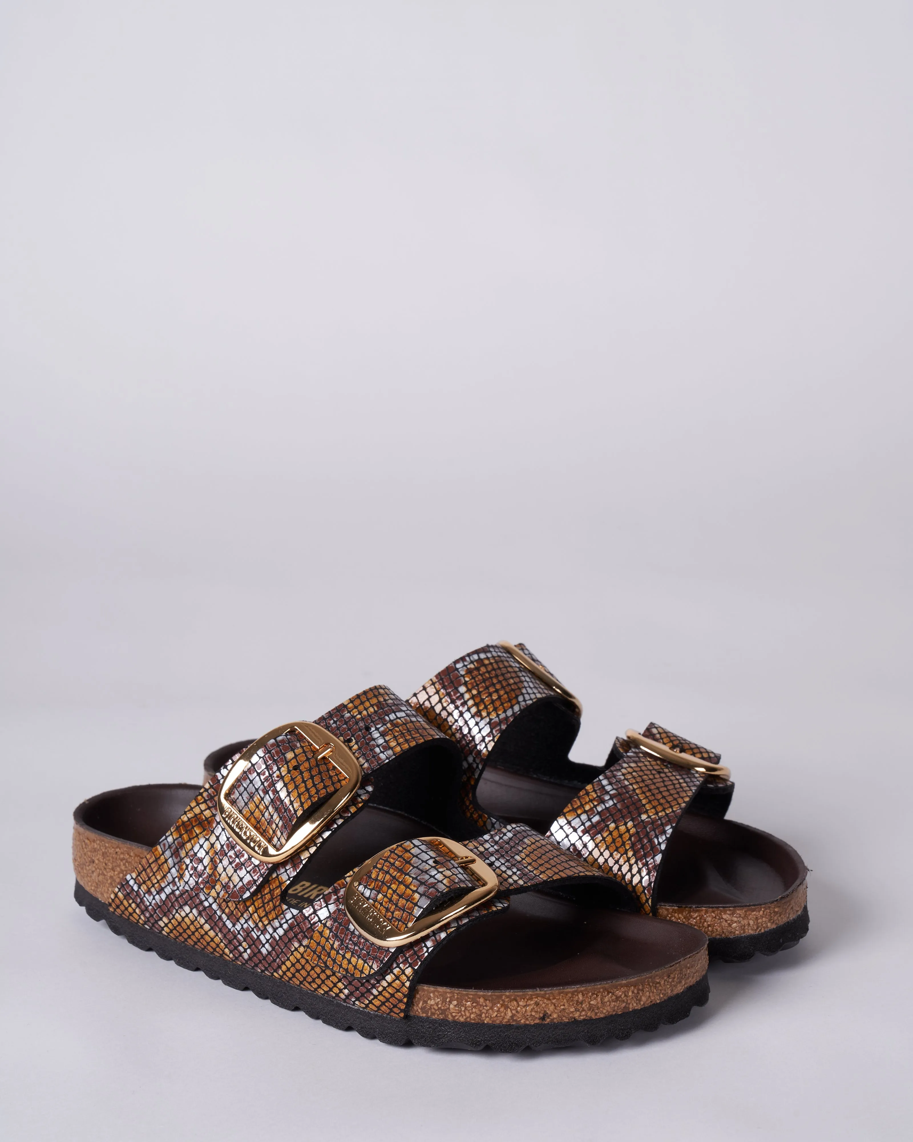 arizona big buckle - microfiber \ python brown