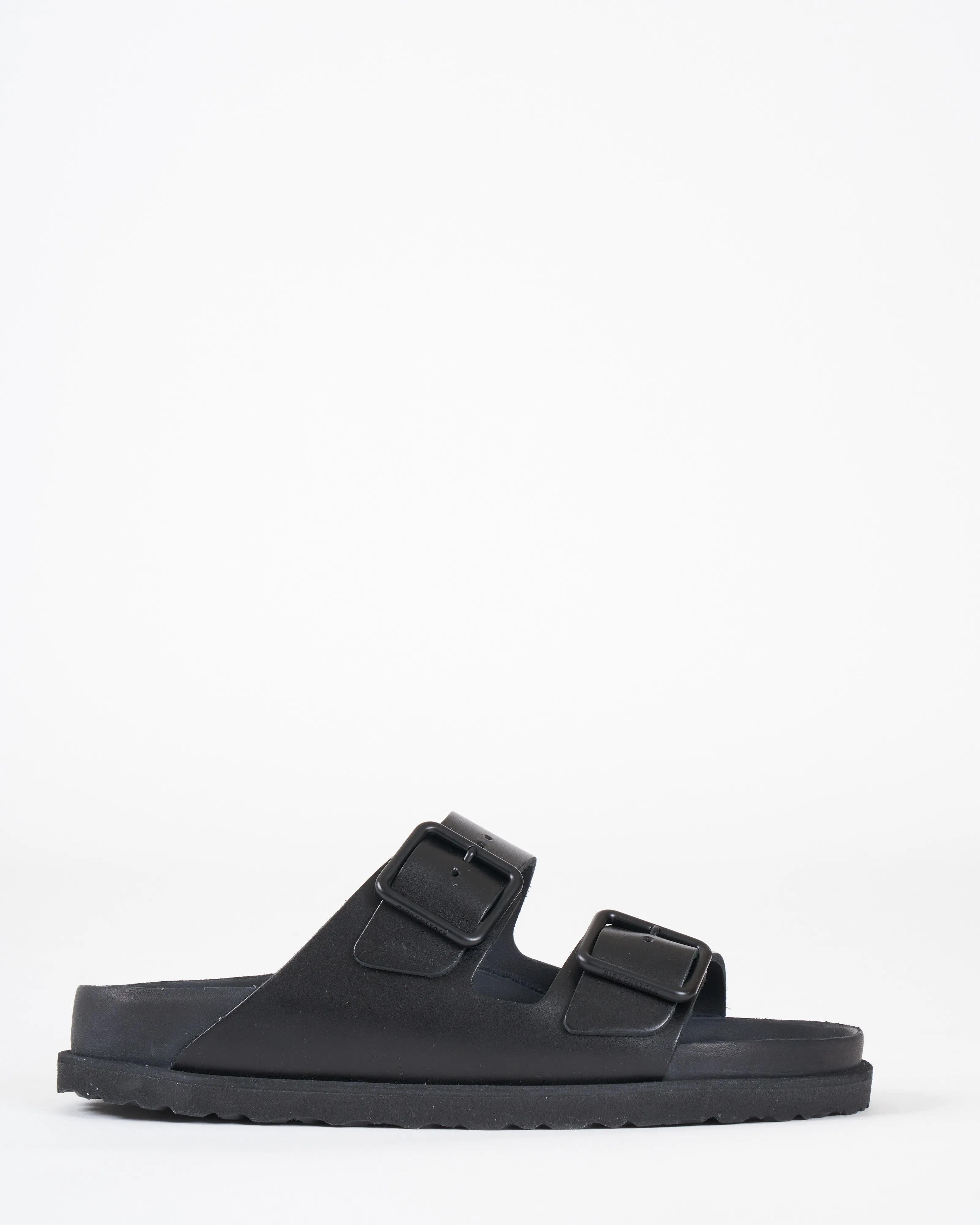 arizona smooth leather sandal - black