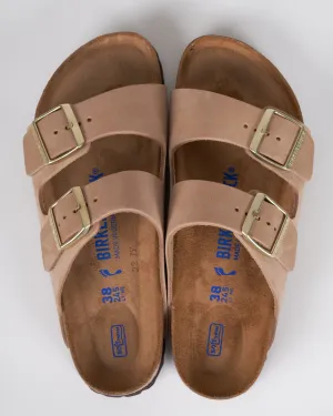 arizona soft footbed - sandcastle nubuck