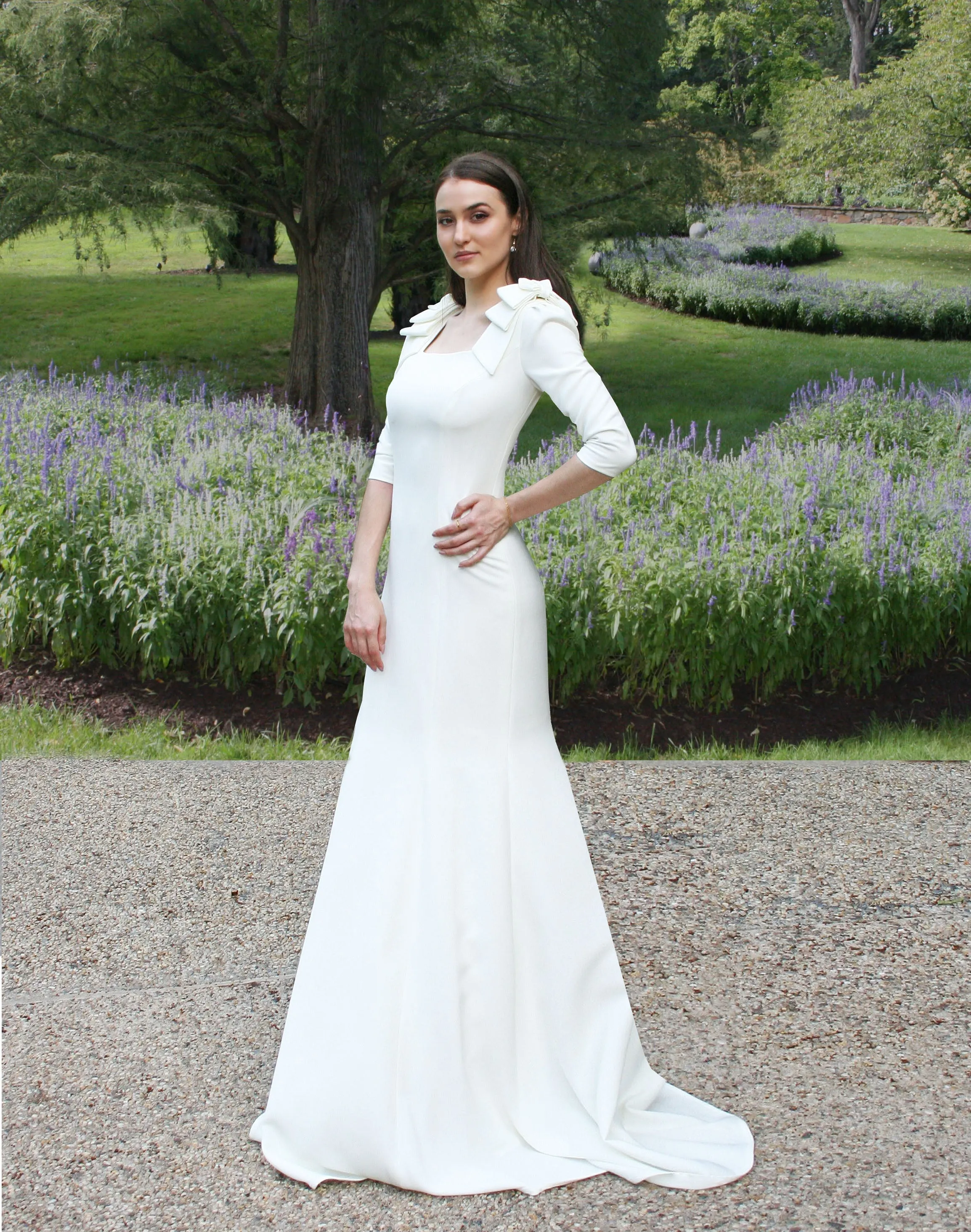 Artemis Minimalist Formal Gown for Fall