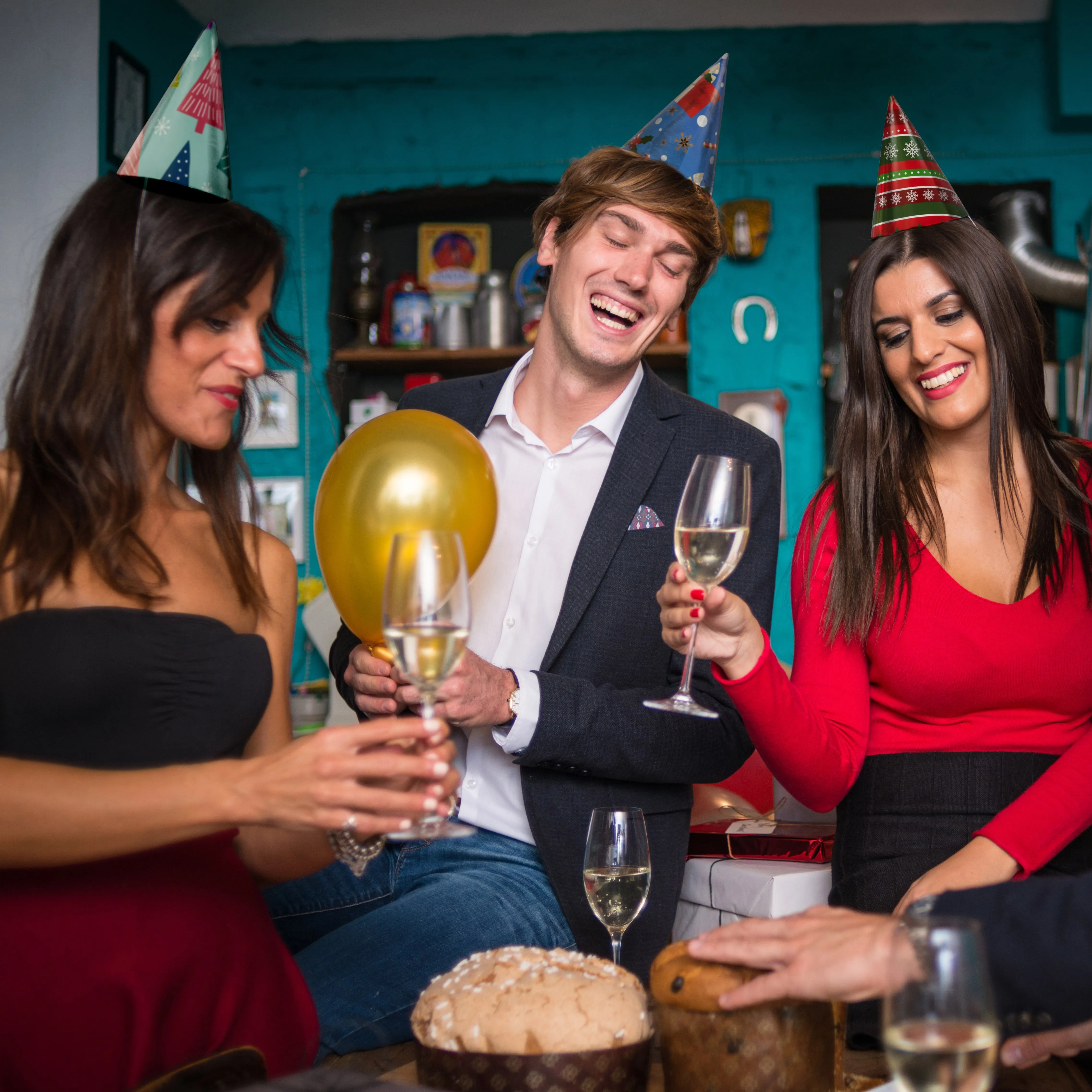Assorted Christmas Party Hats