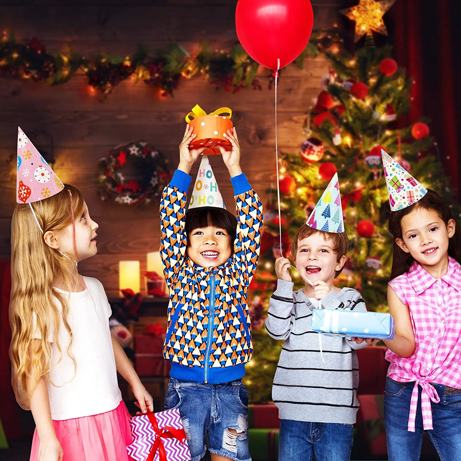 Assorted Christmas Party Hats