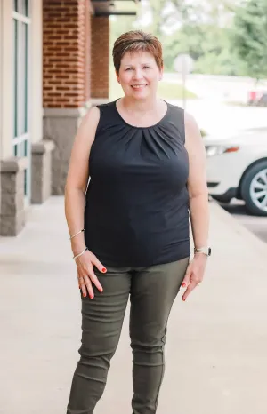 At the Office Tank in Black