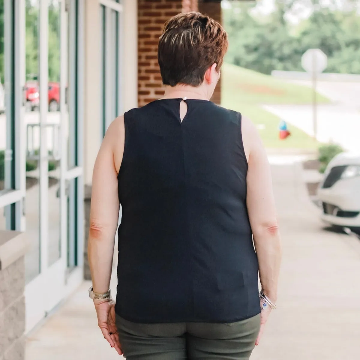 At the Office Tank in Black