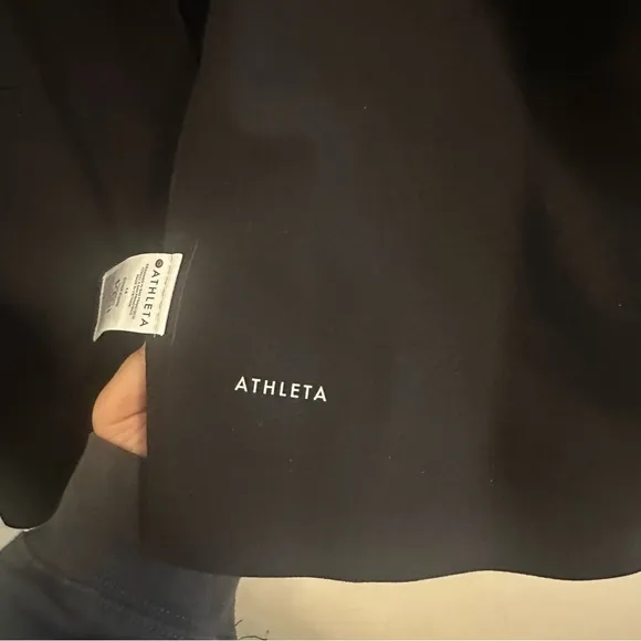 Athleta Avenue Blazer Size 14 Black Jacket with pockets Brand New Business Work