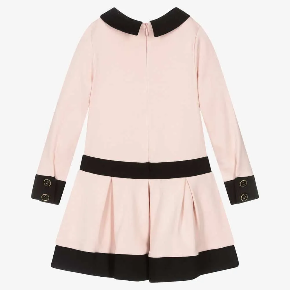 AW23 Patachou - Pink pleated dress