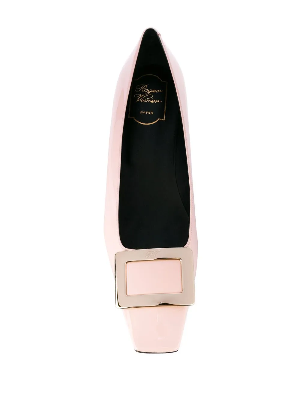 Belle vivier leather pumps
