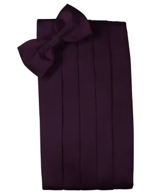 Berry Luxury Kids Satin Cummerbund