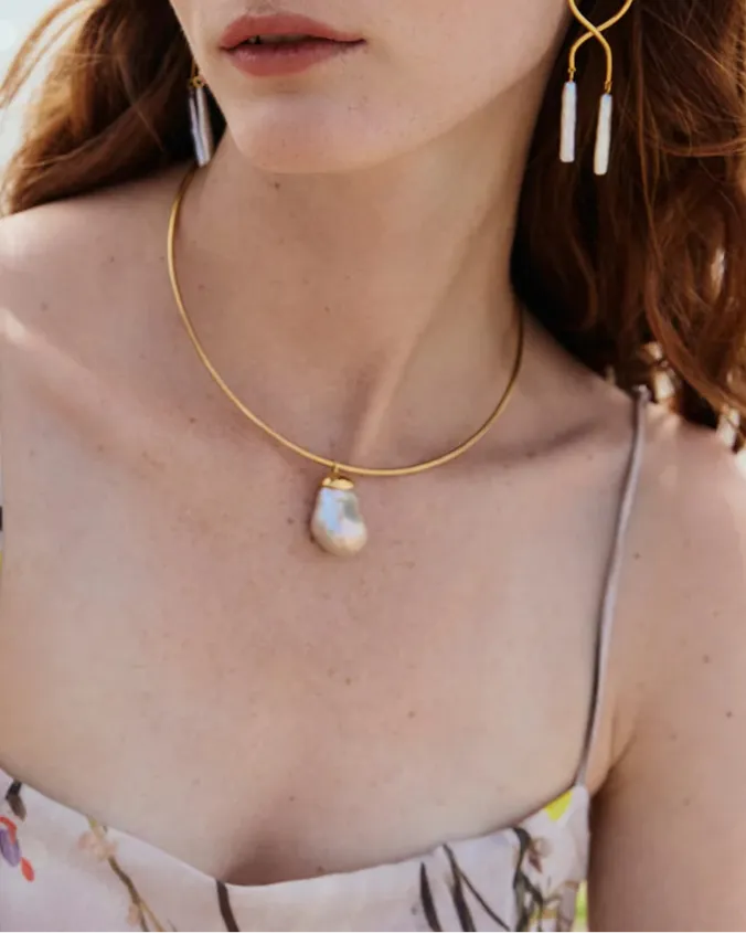 Best Lady Necklace in Pearl