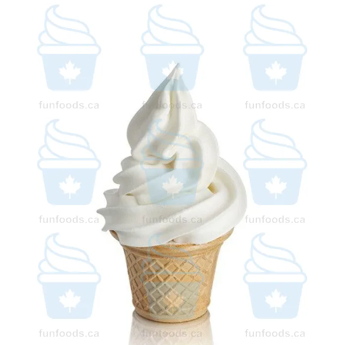 Bianco (White) Liquid Soft Serve Ice Cream Mix - Case of 1L x 12 or 5L Box - Pasteurized - Shelf-Stable - Made in Italy - Canadian Distribution