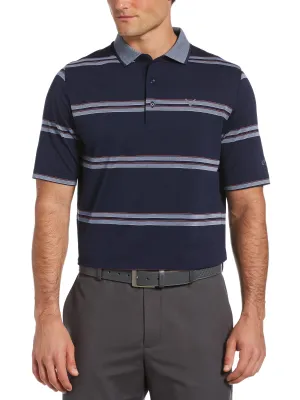 Big & Tall Oxford Stripe Polo