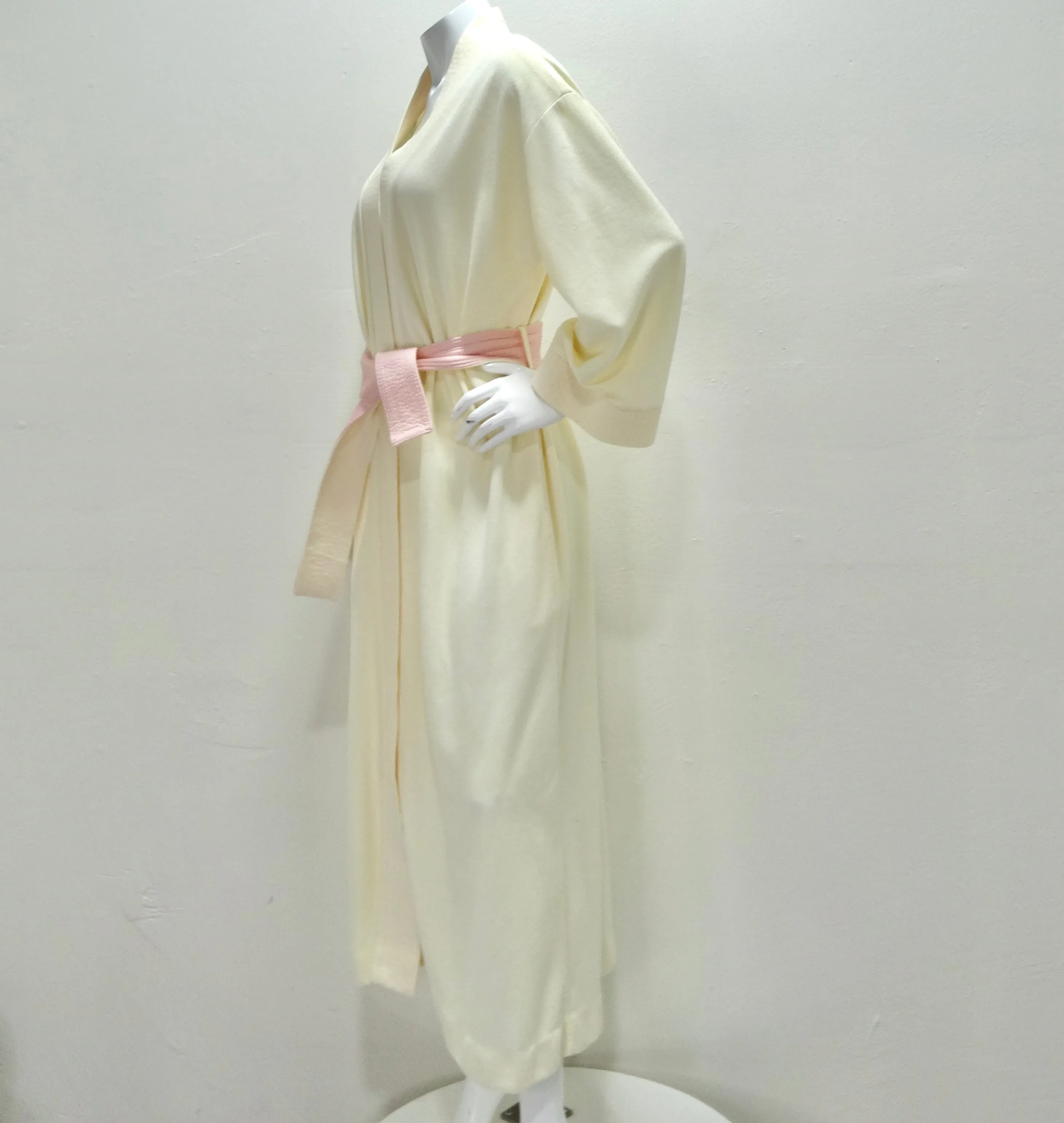 Bill Tice 1980s Lotus Flower Robe