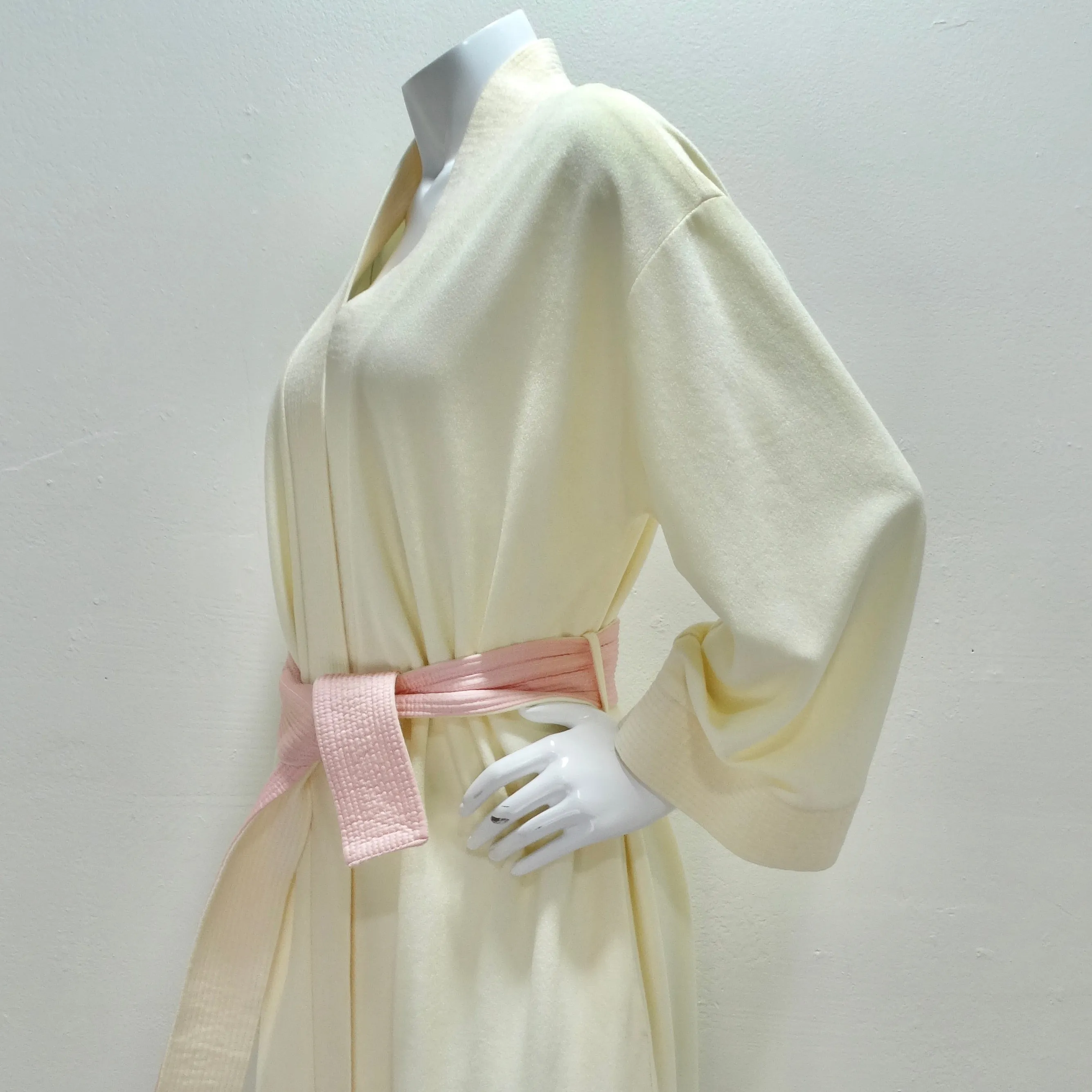 Bill Tice 1980s Lotus Flower Robe