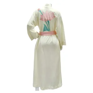 Bill Tice 1980s Lotus Flower Robe