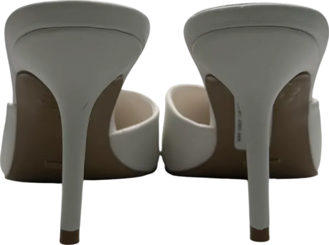 billini White Xannon Bone Shine UK 8 EU 41 👠