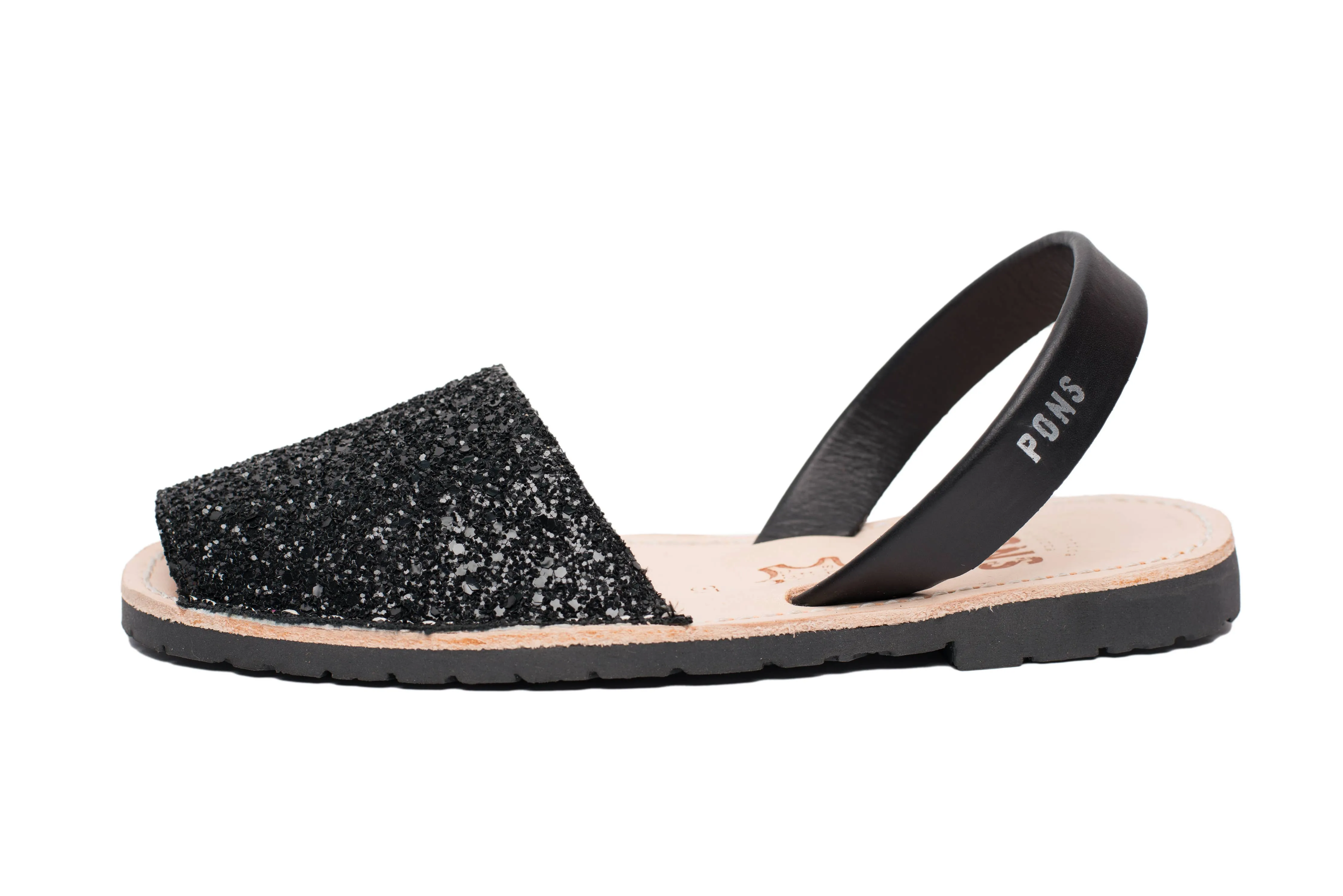 Black Glitter Pons