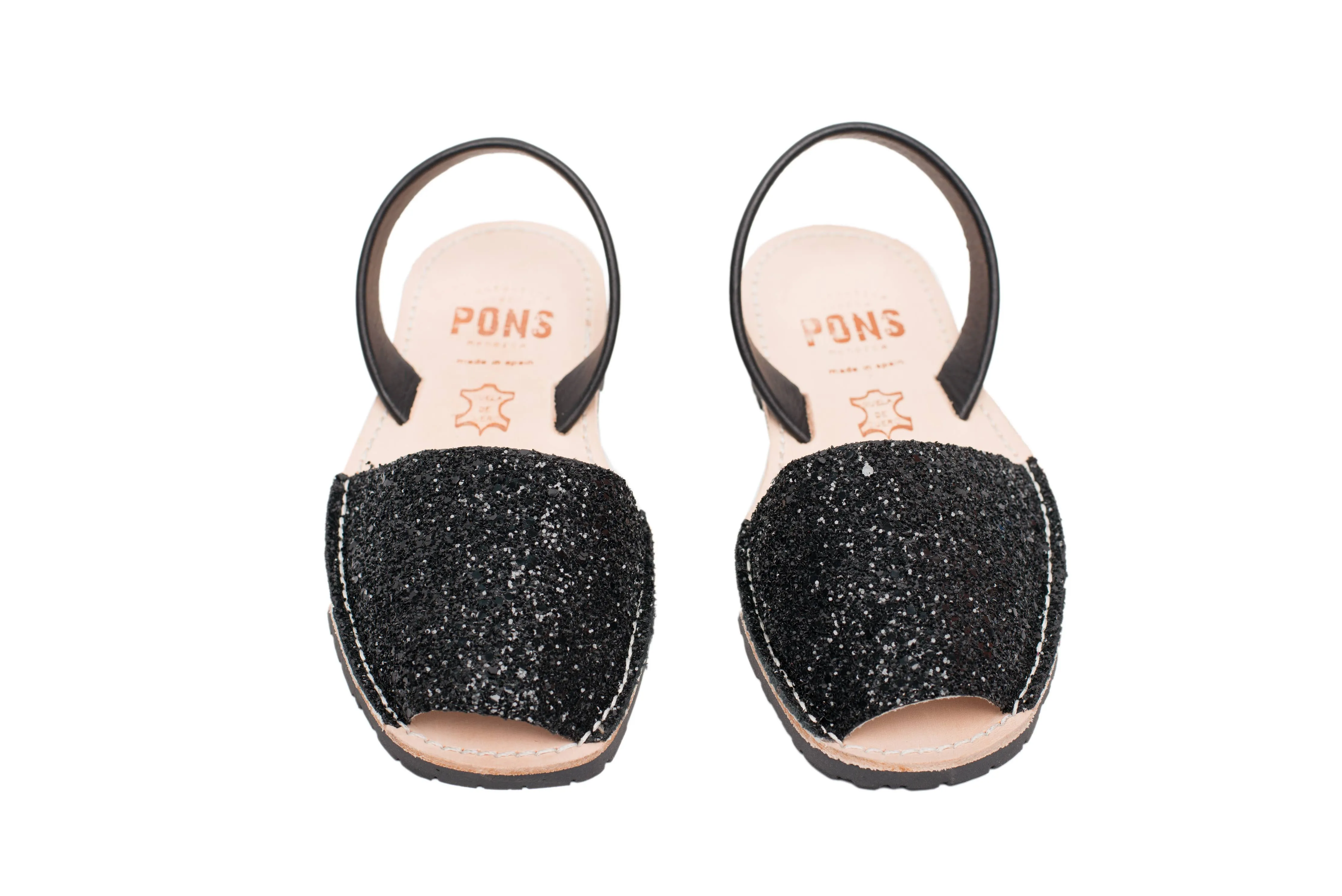 Black Glitter Pons