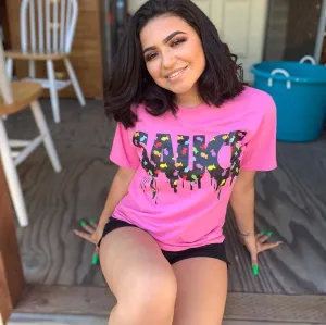 Black Goldfish Sauce | Azalea Pink Tee