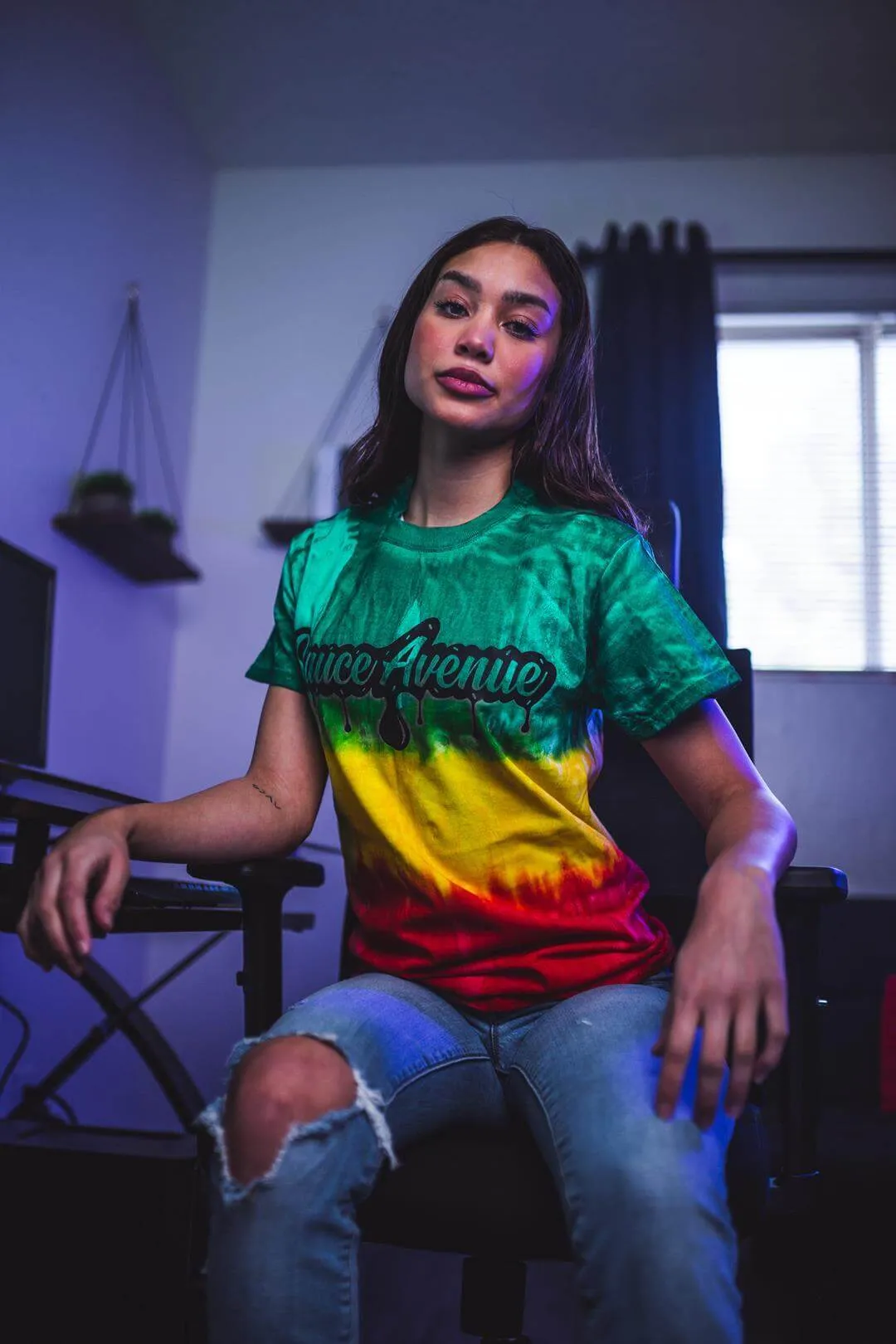 Black SA Drip | Congo Tee