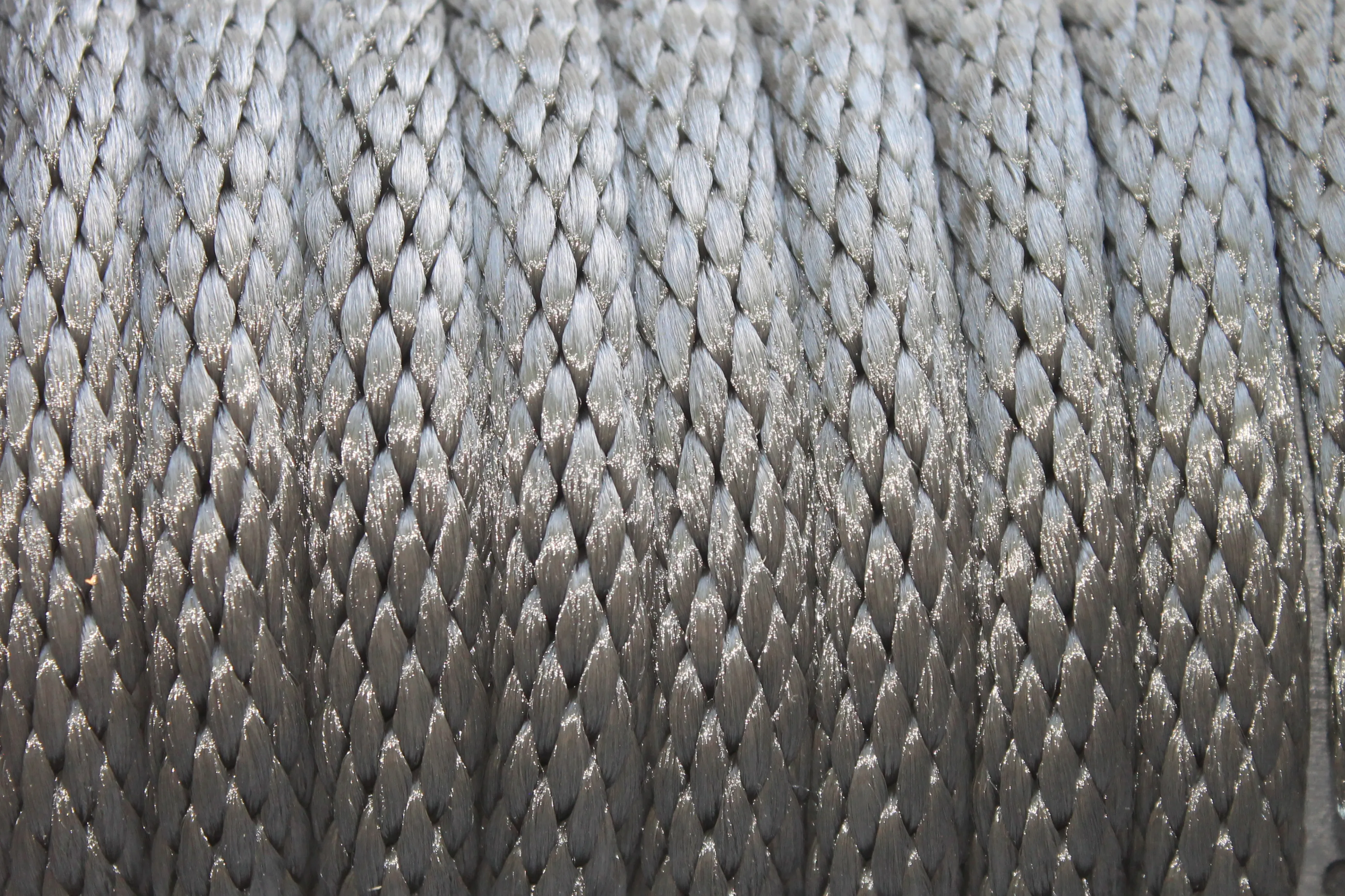 Black Solid Braided Multifilament Polypropylene Rope