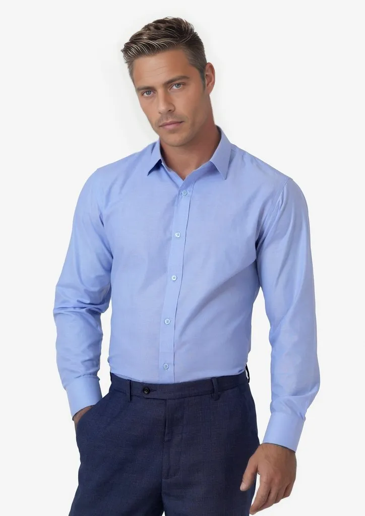 Blue Pinpoint Oxford Shirt