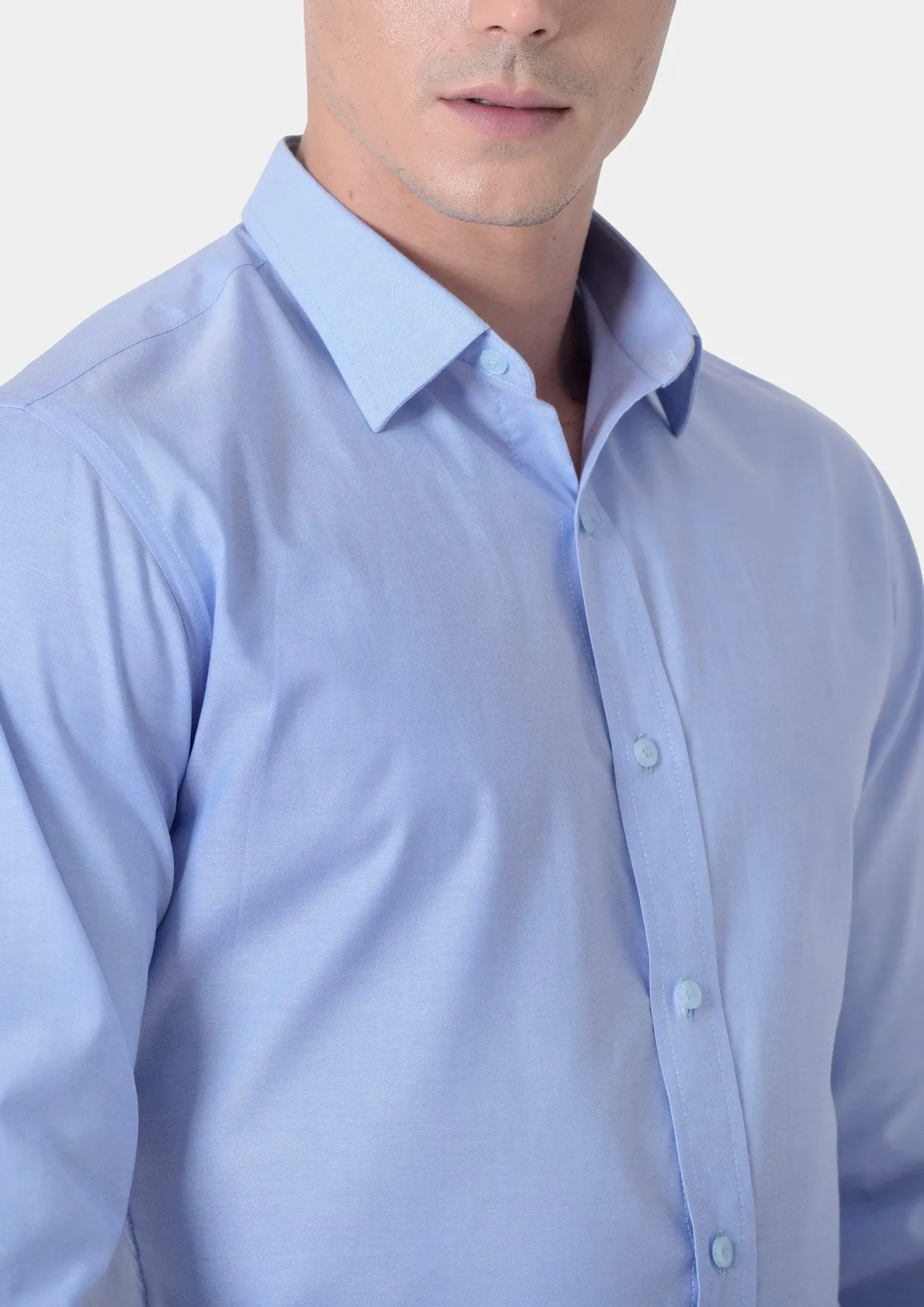Blue Pinpoint Oxford Shirt