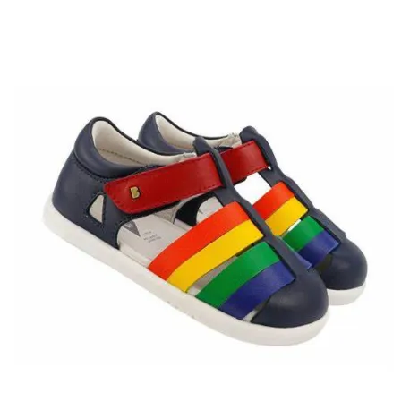 Bobux IWalk Tidal Closed Sandal Navy Multi
