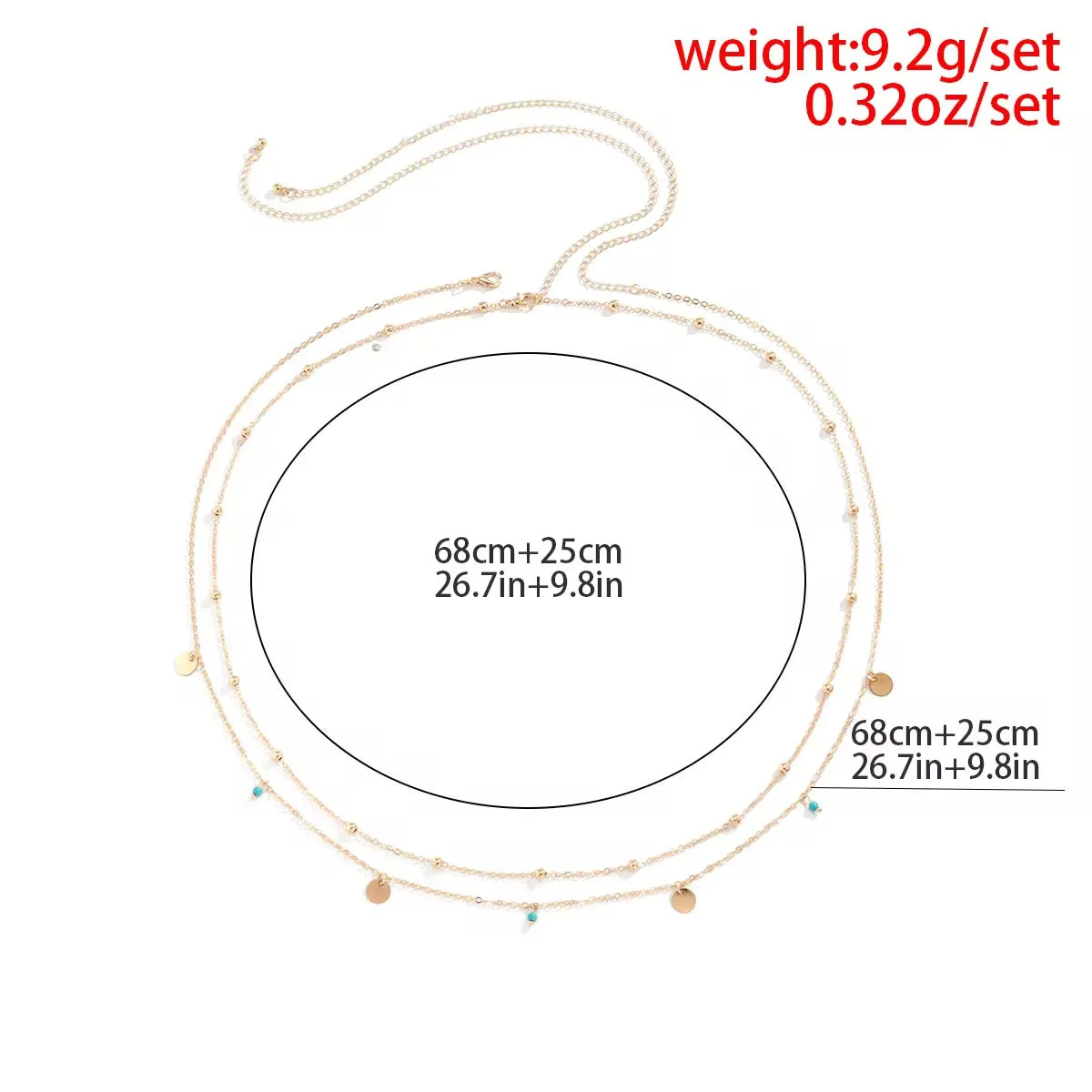 Boho Minimalist Symphony Waist Chain