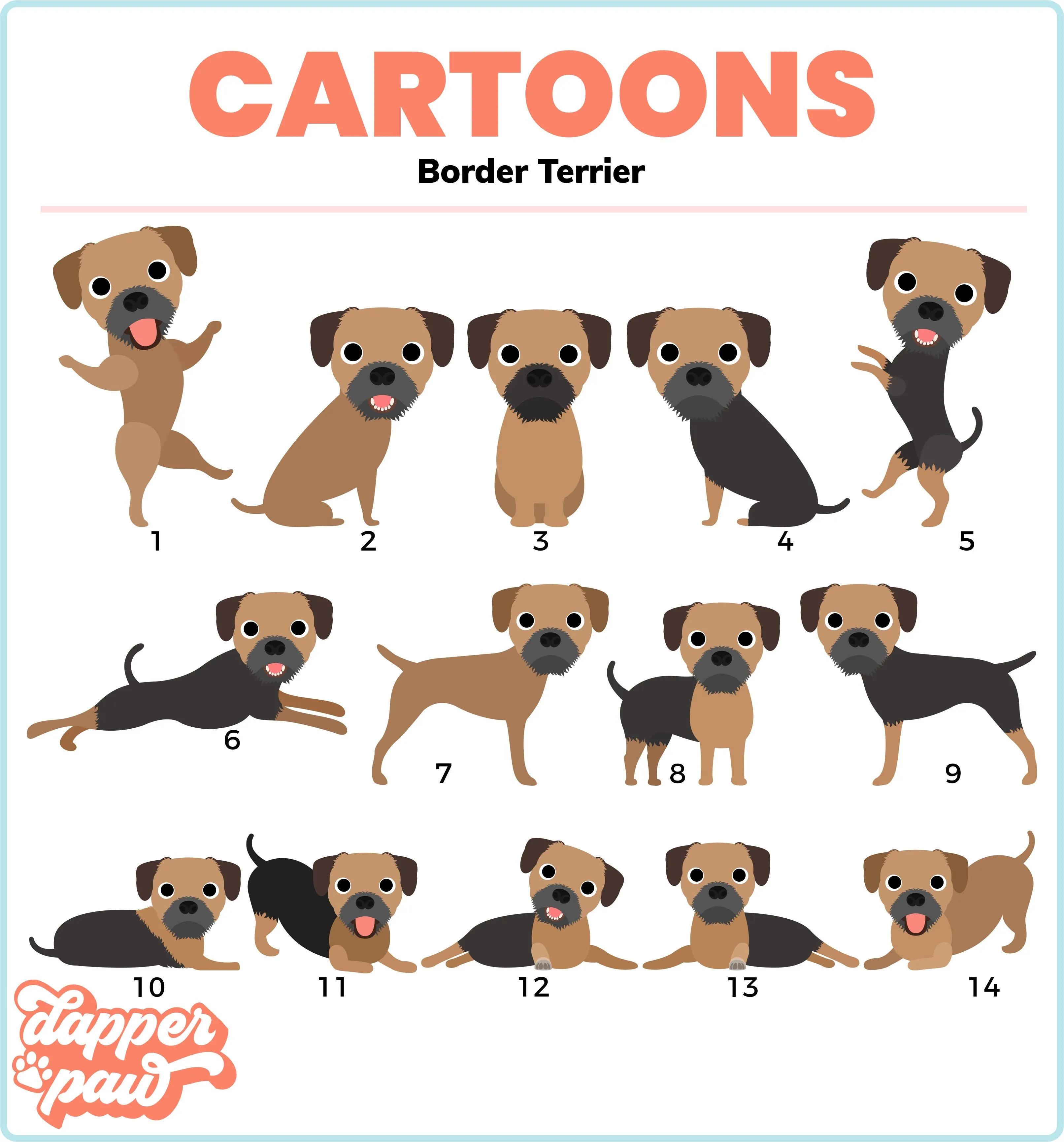 Border Terrier Mouse Pad